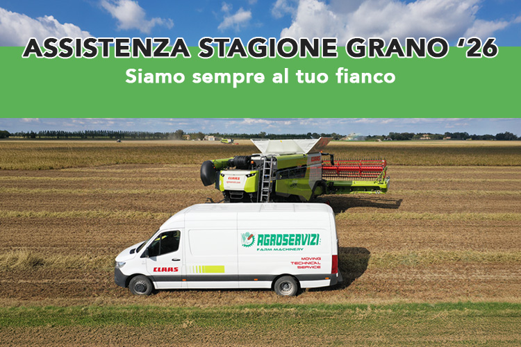 Assistenza stagione grano 2026: siamo sempre con te